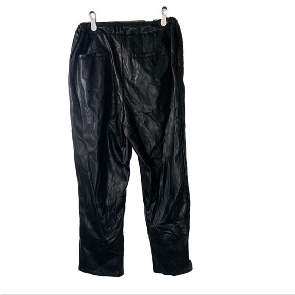 Velvet Heart Medium Black Leather Pants - Picture 4 of 5